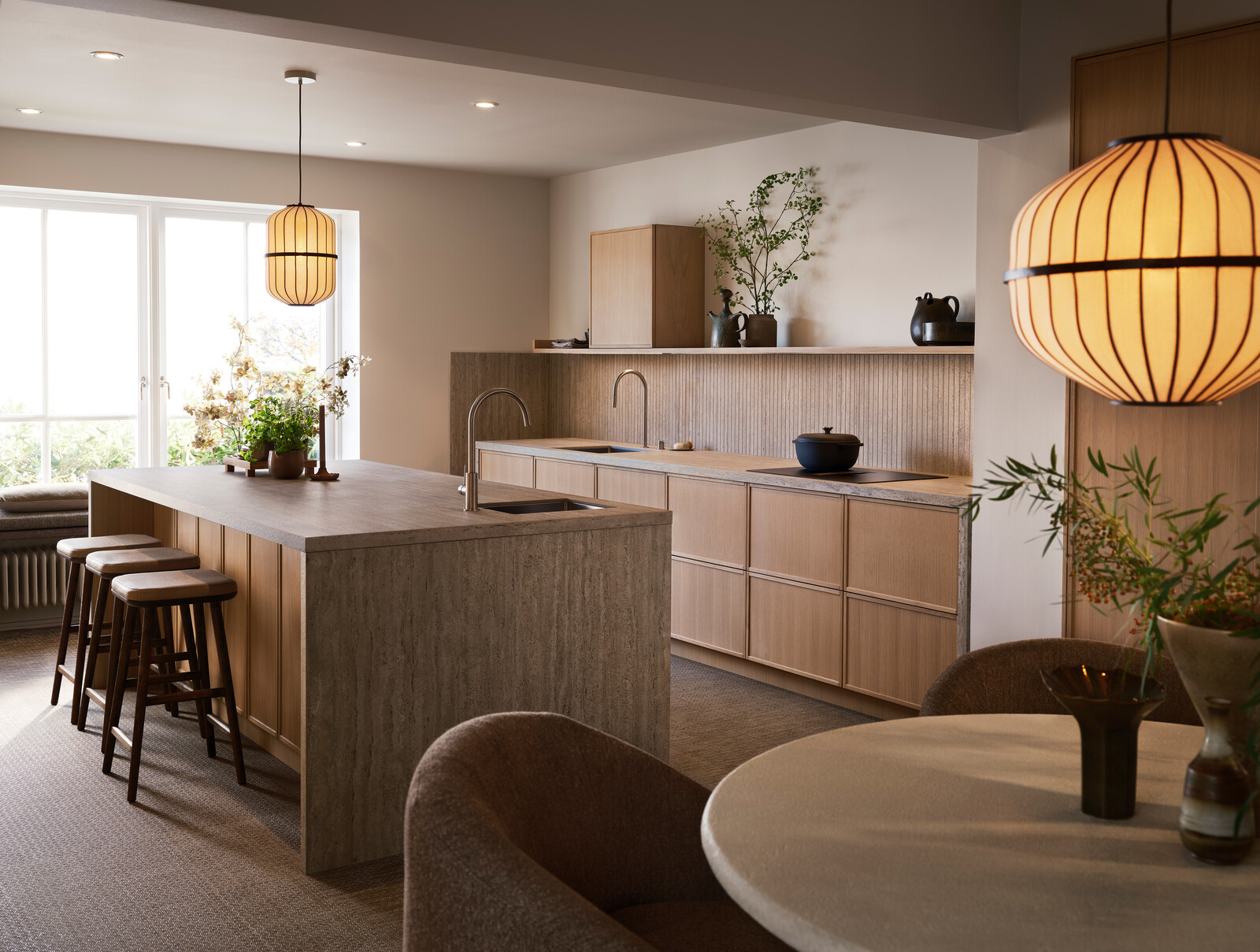 Kjøkkeninspirasjon Mood eik hvitpigmentert Kjøkkeninspirasjon Mood eik hvitpigmentert