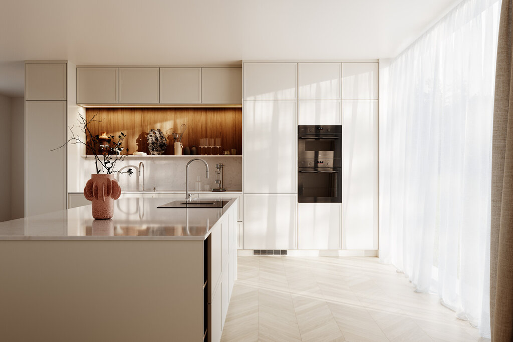 Kjøkkeninspirasjon Aroma linnehvit Kjøkkeninspirasjon Aroma linnehvit