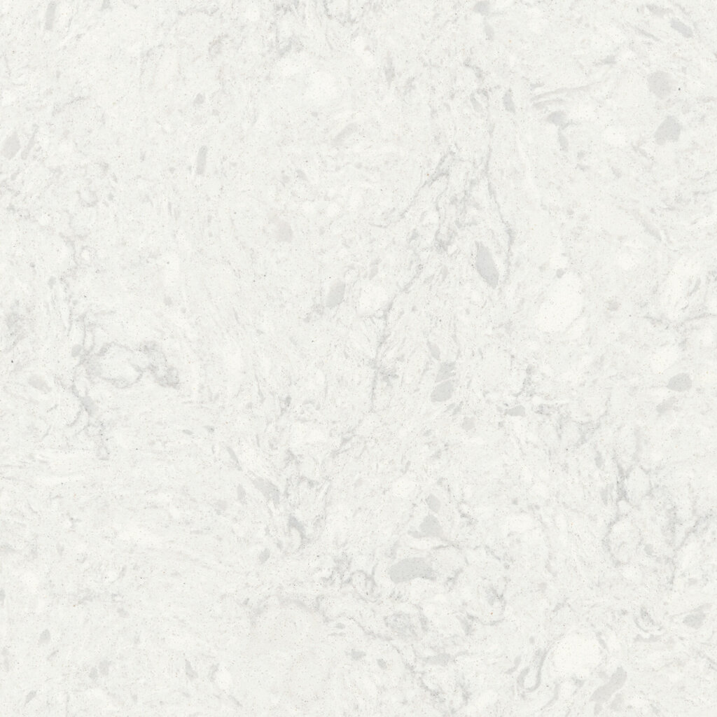 Benkeplate komposittstein Fusion white
