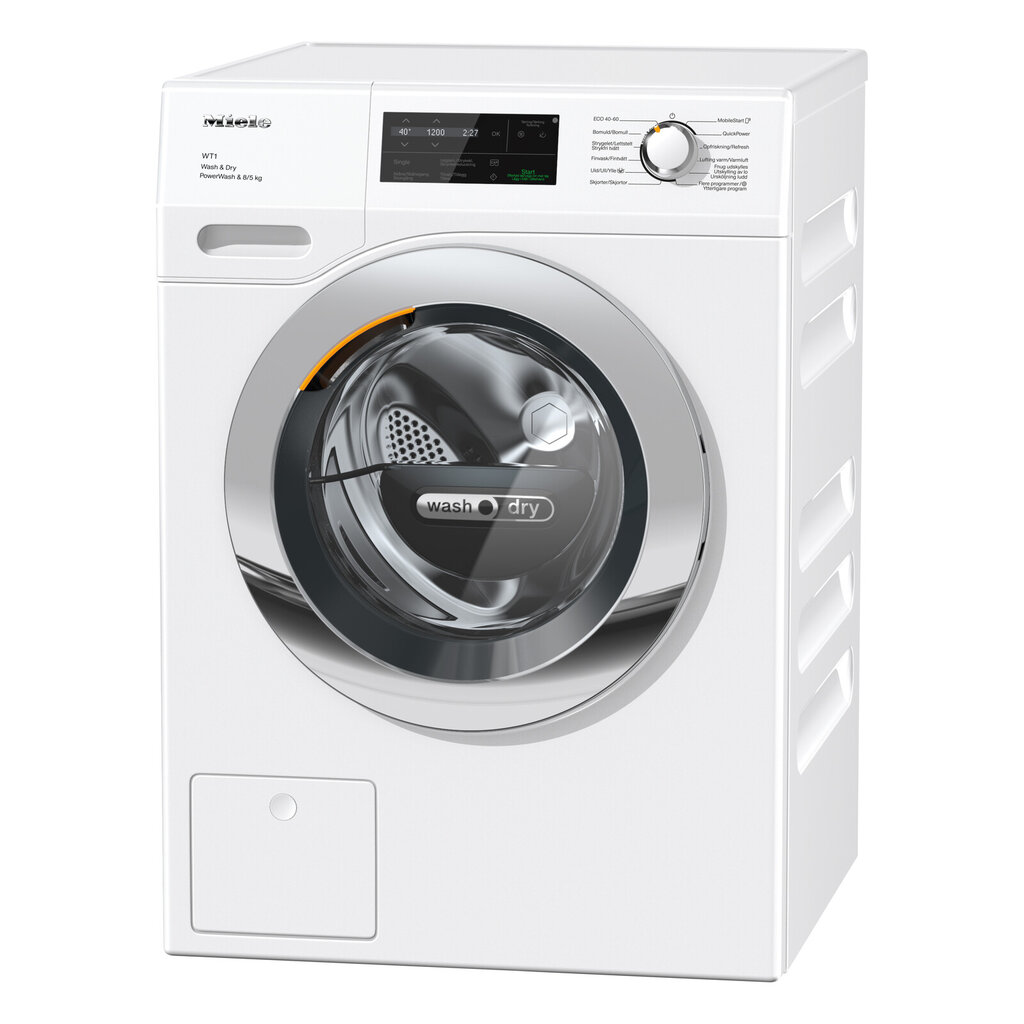 Miele oppvaskmaskin tørketrommelWTI370WPM Miele oppvaskmaskin tørketrommelWTI370WPM