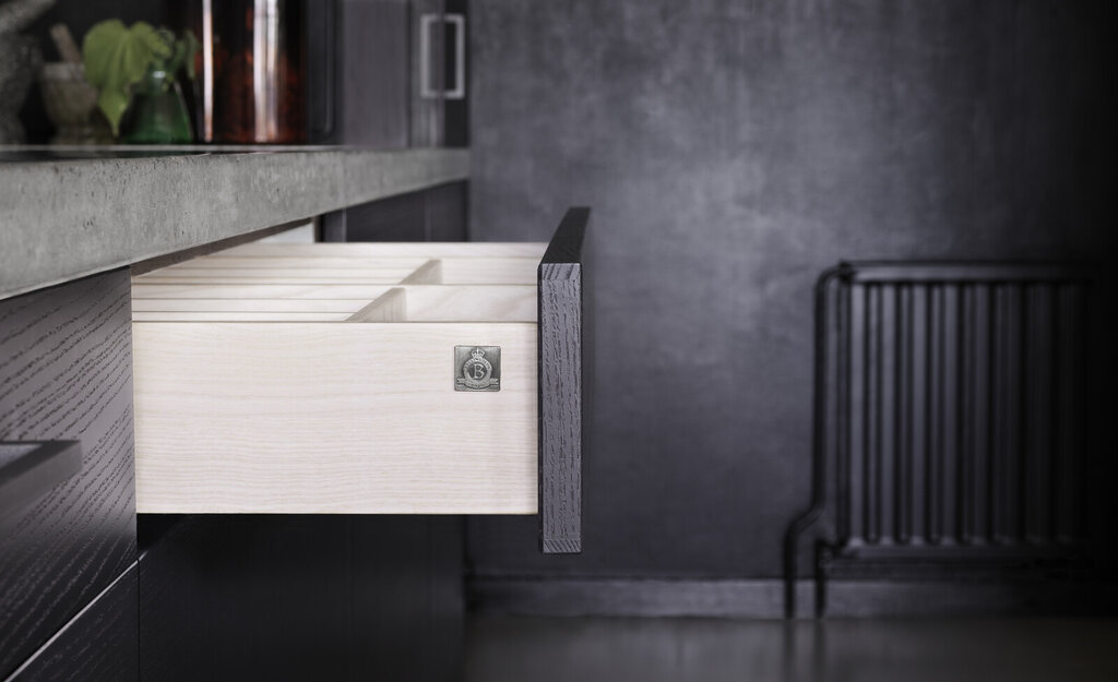 Kjøkkeninspirasjon Bistro ask brunbeiset