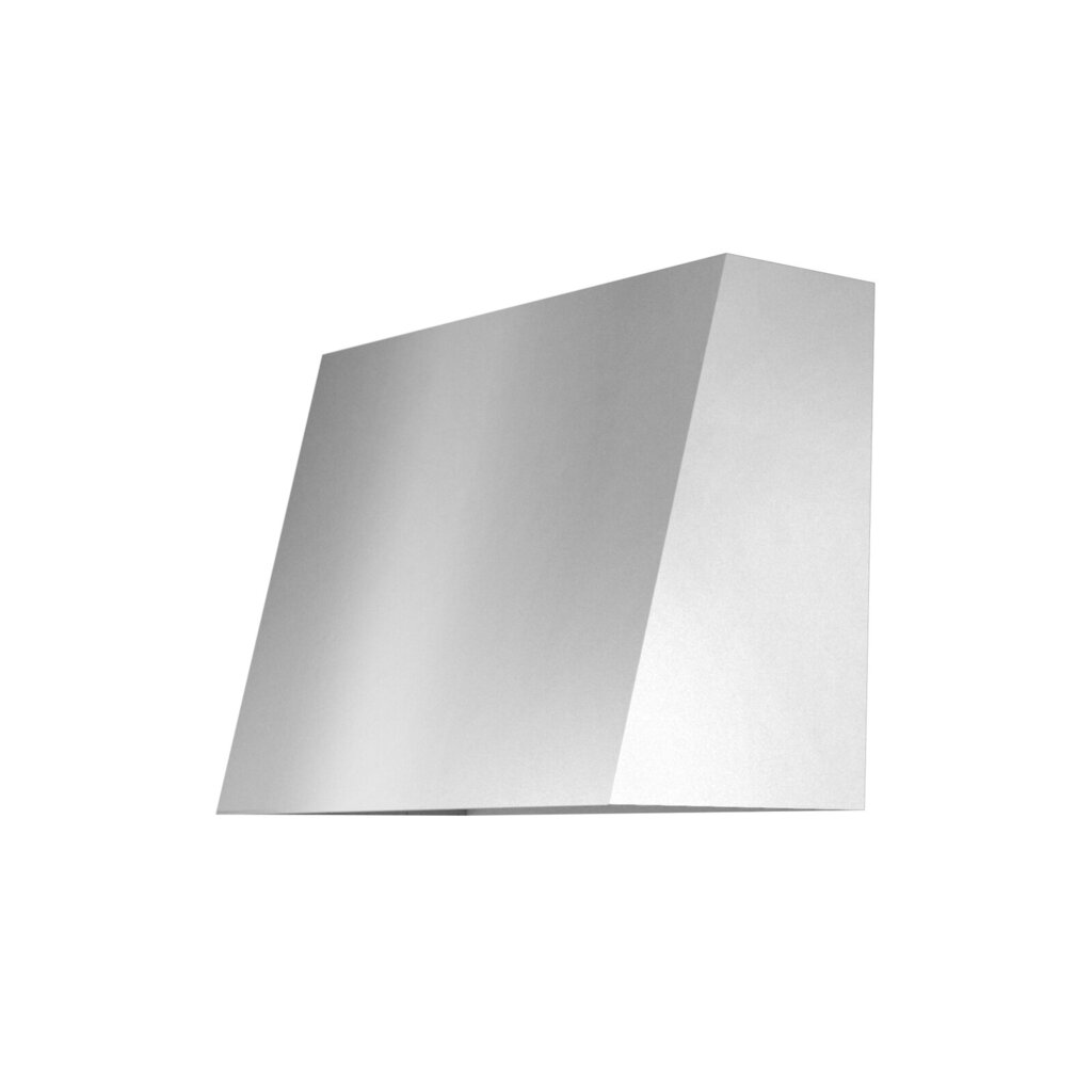 Røroshetta ventilator Grue 80x80 børstet stål Røroshetta ventilator Grue 80x80 børstet stål