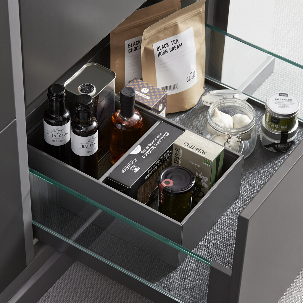 Oppbevaringsboks grå Oppbevaringsboks grå