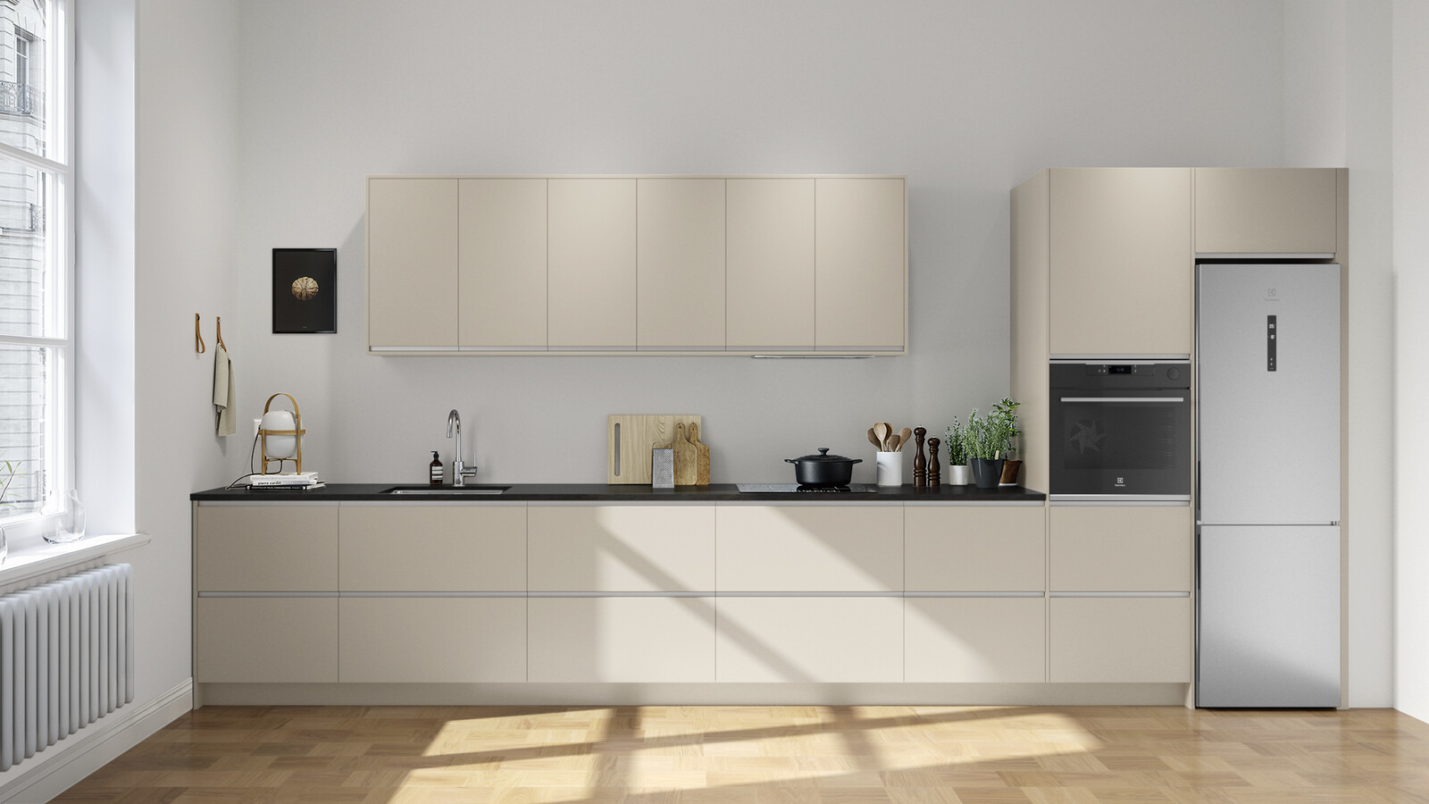 Line østersbeige alu