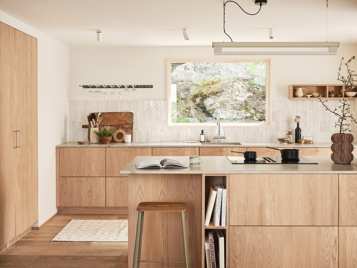 Kjøkkeninspirasjon Wood eik  hvitpigmentert