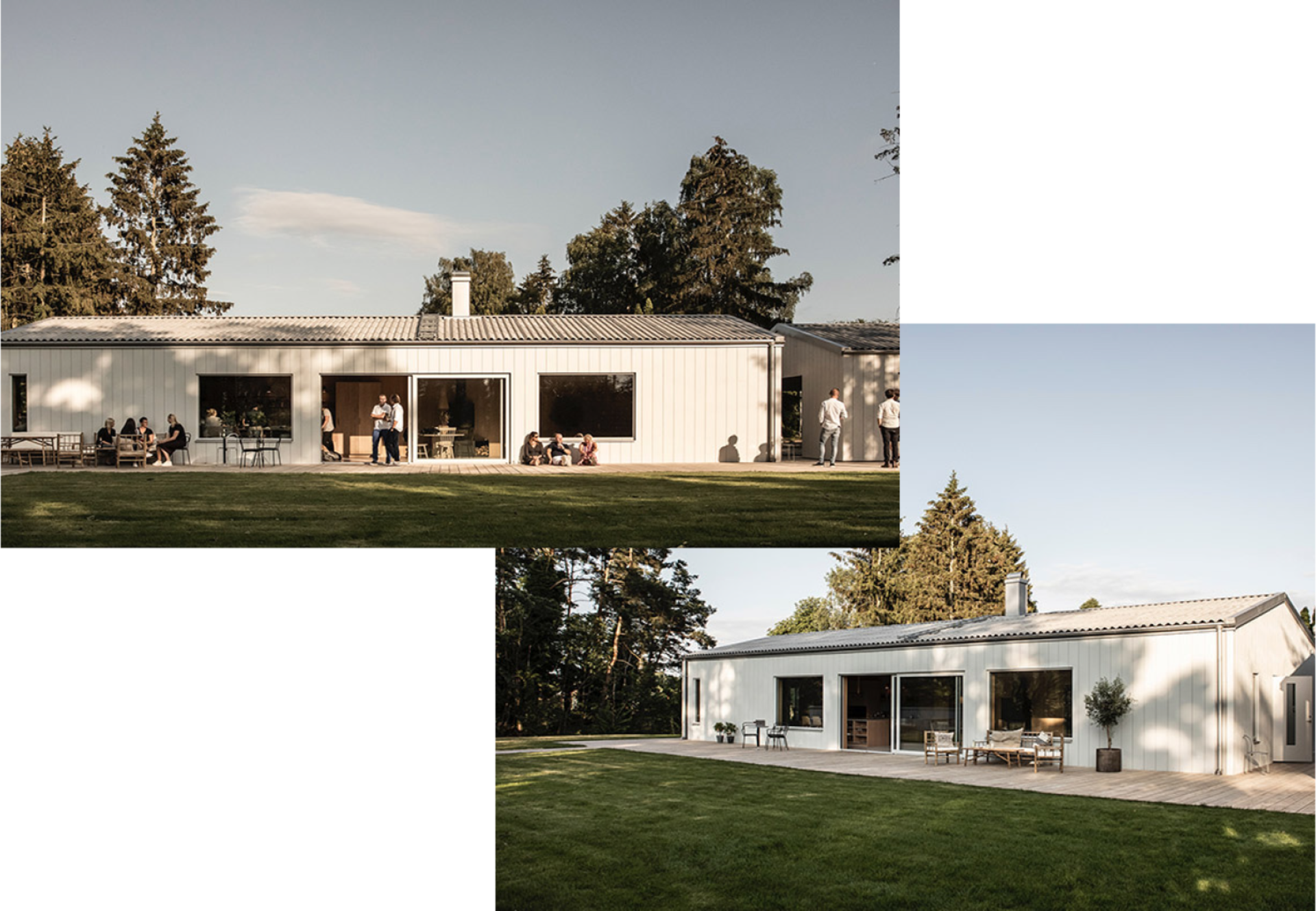 Utsiden av nydelige Villa Grå