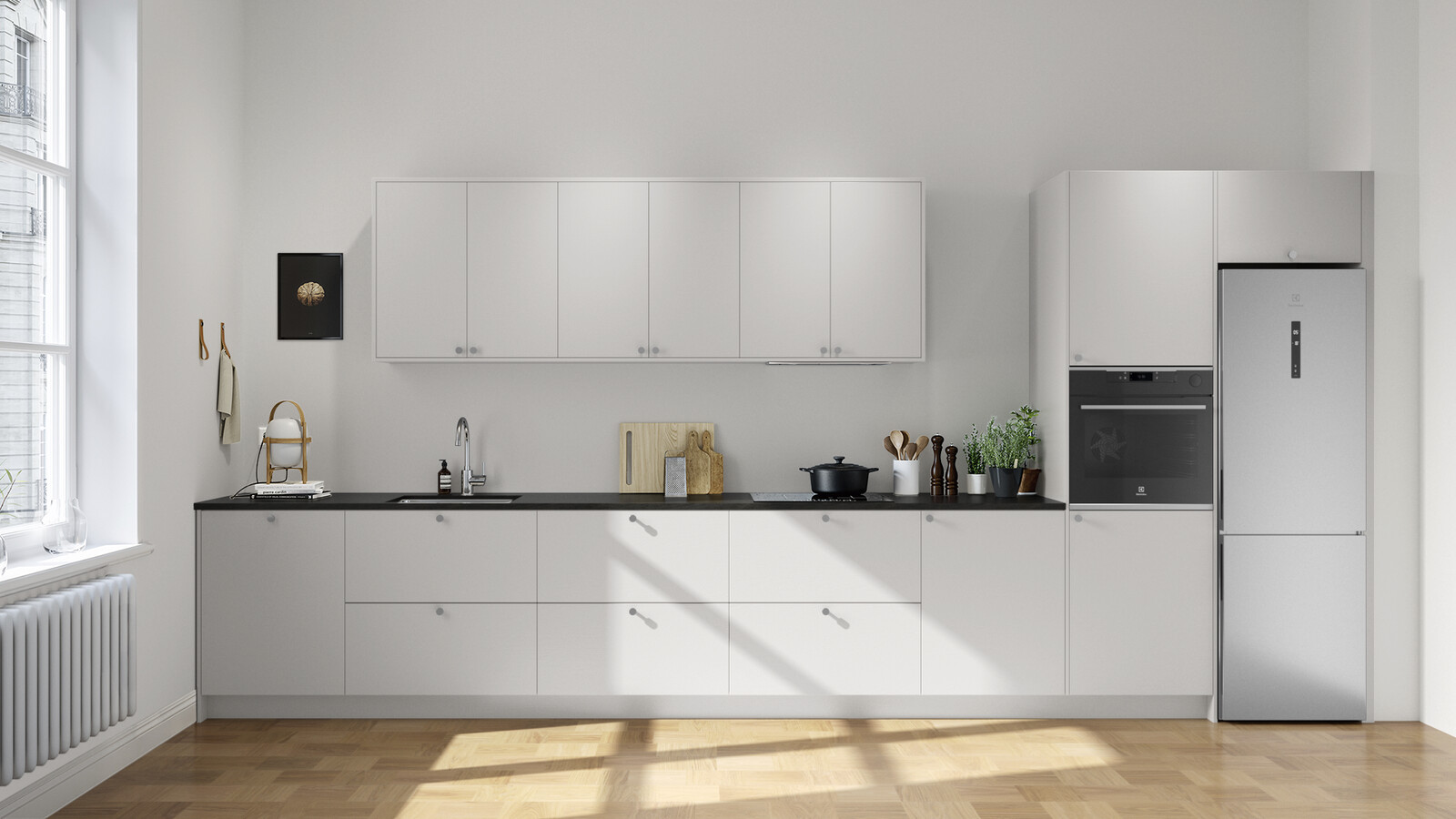 Bistro ask perlegrå Bistro ask perlegrå