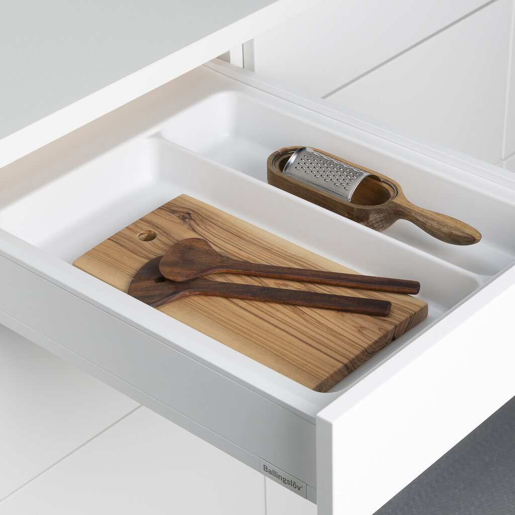 Redskapsinnsats 45 hvit plast Redskapsinnsats 45 hvit plast