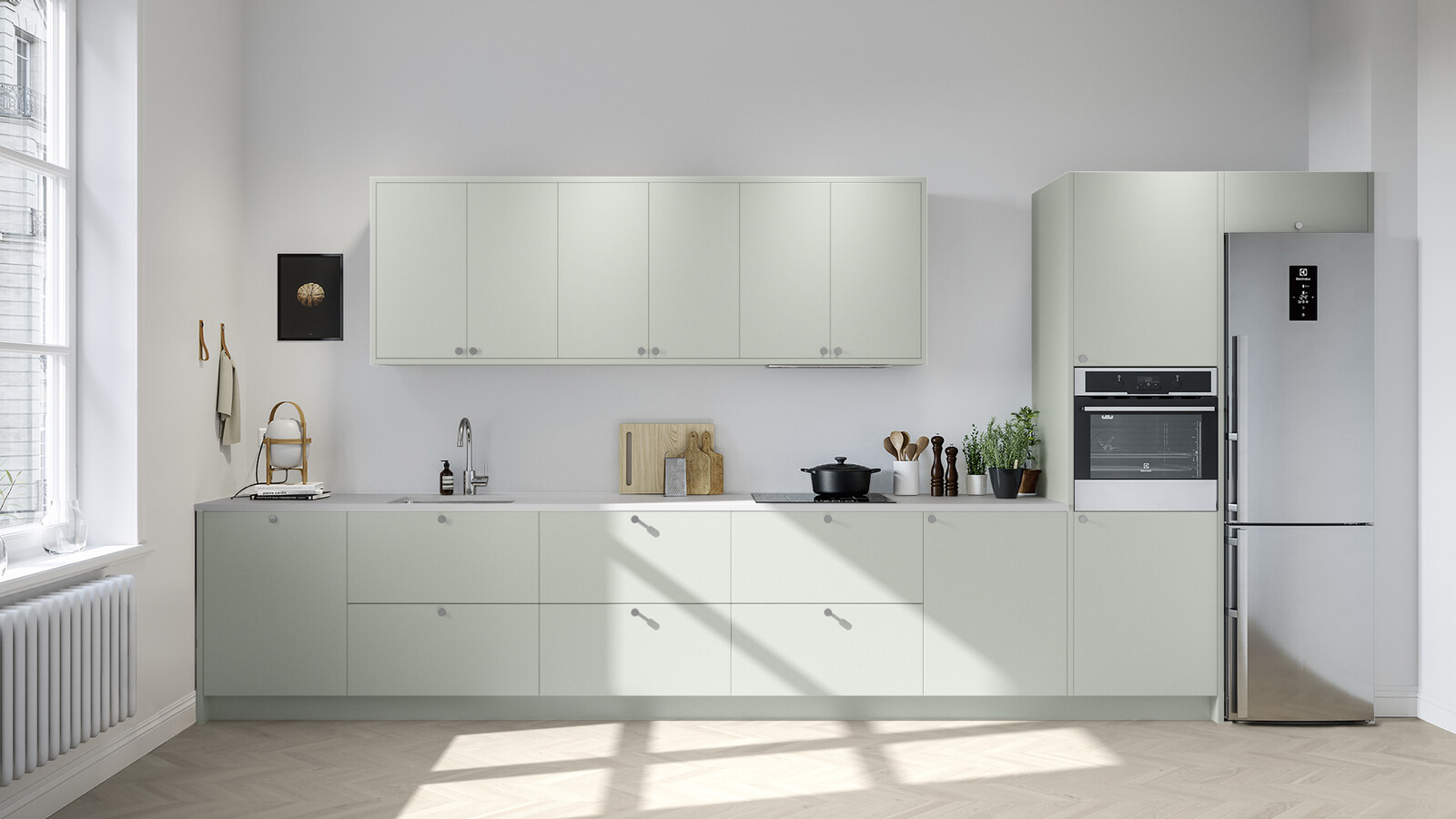 Bistro lindblomstgrønn