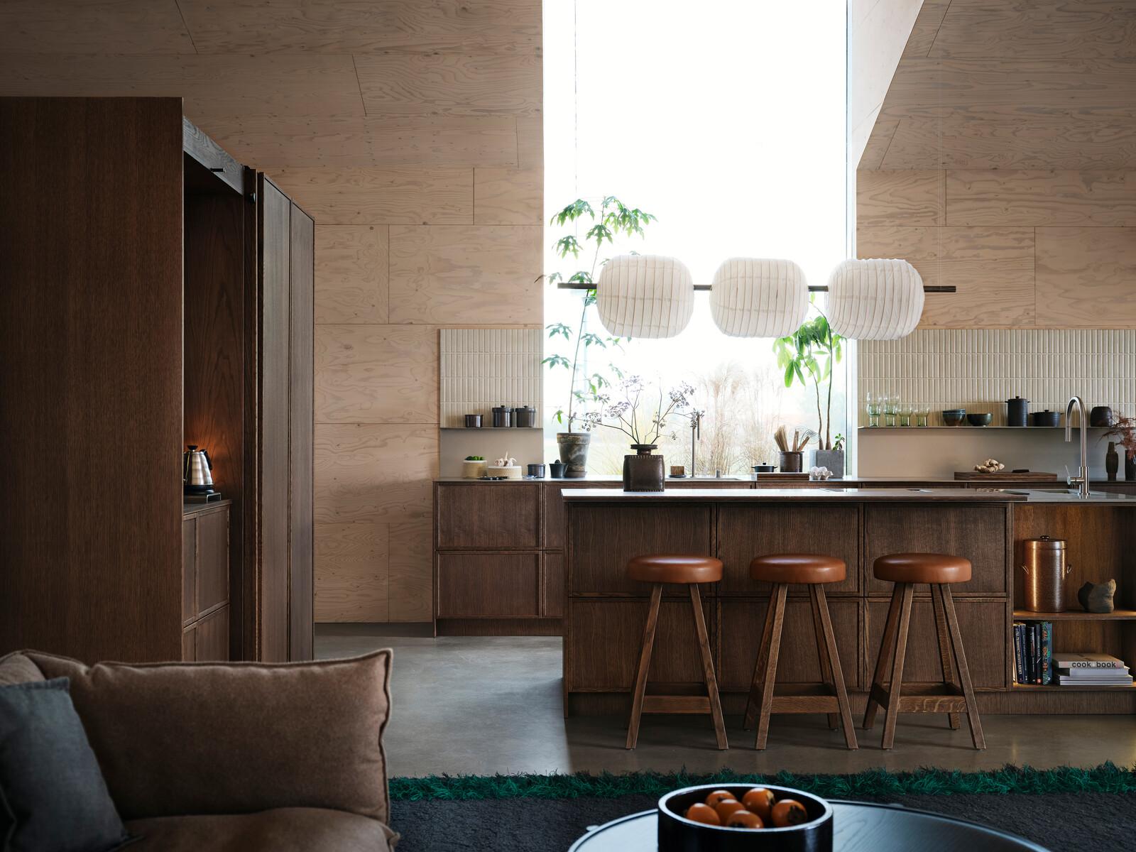 Kjøkkeninspirasjon Mood mocca og Bistro salviegrønn