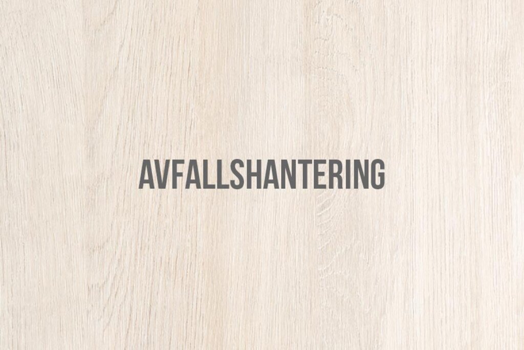 Avfallshåndtering Avfallshåndtering