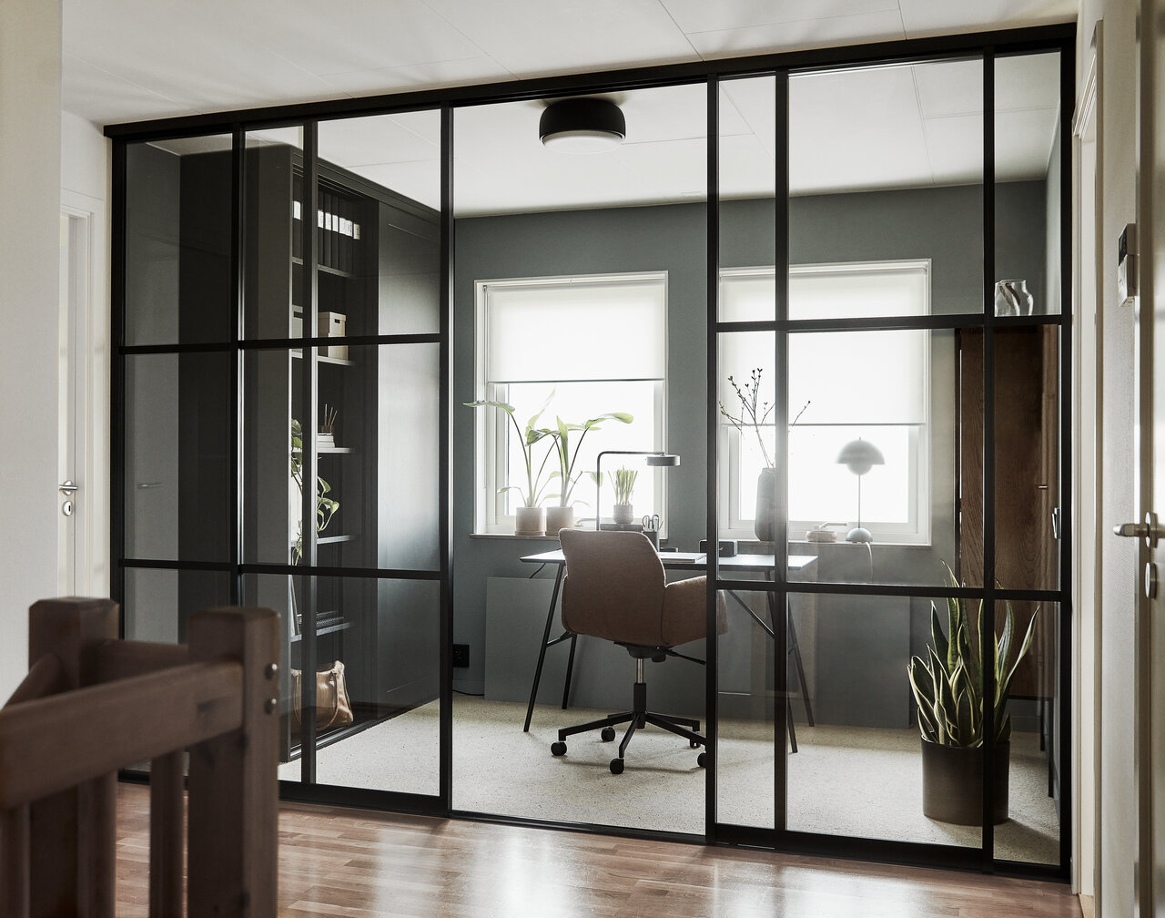 Gallery svart klarglass og Showstopper svart Gallery svart klarglass og Showstopper svart