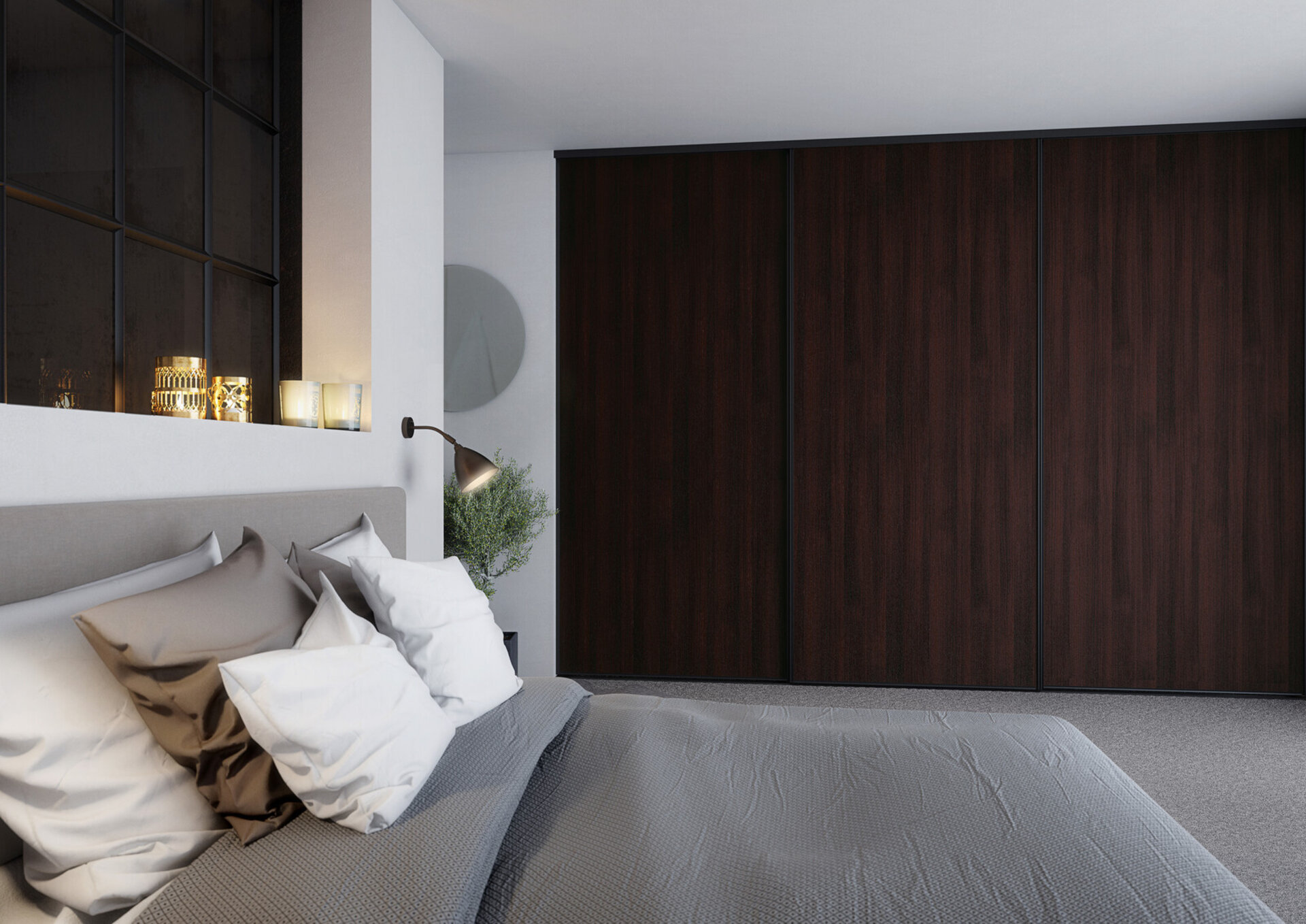 Garderobeinspirasjon Lounge svart røkt eik