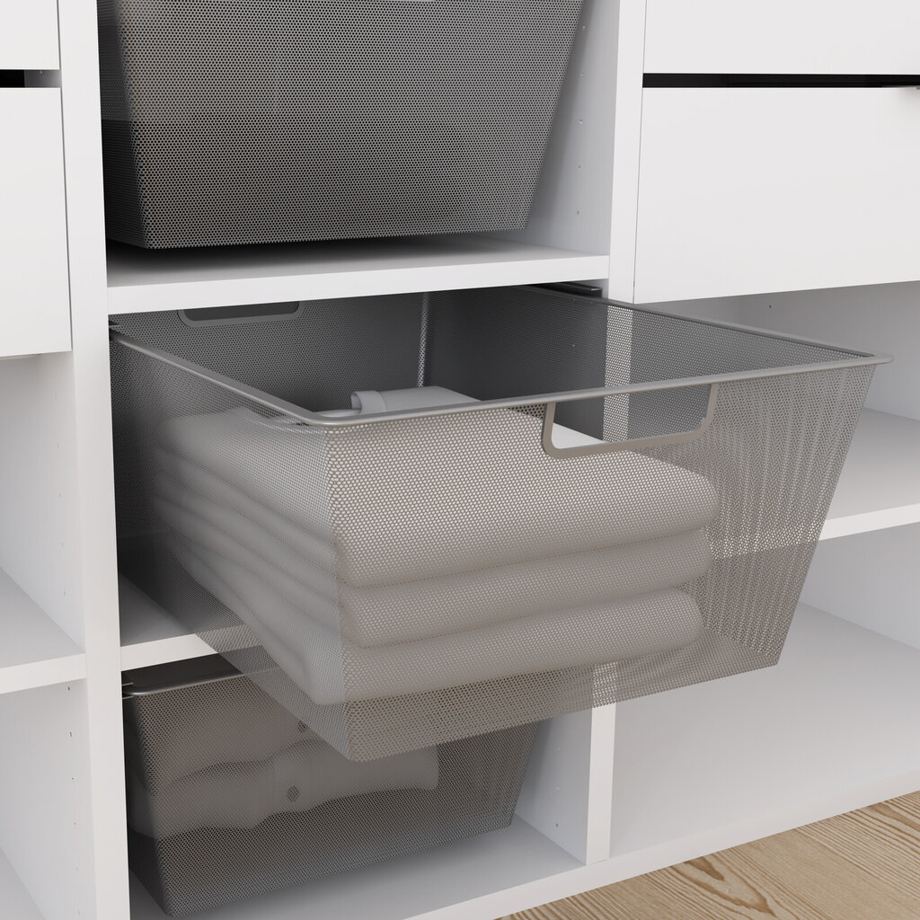 Garderobeinnredning bakke mesh