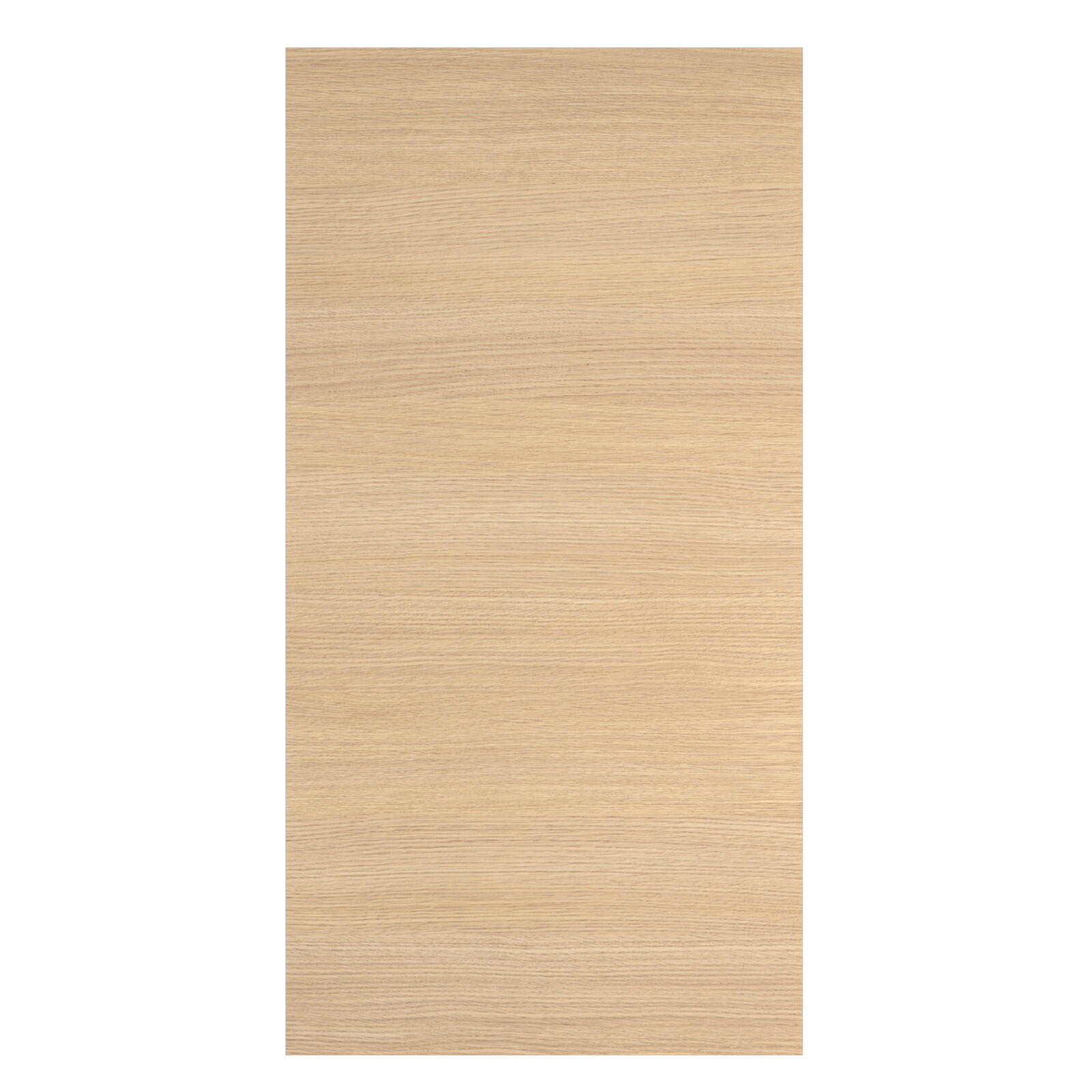 Baderomsdør Vanity eik matt hvitpigmentert front overskap