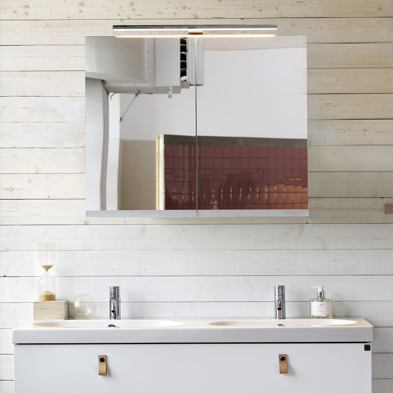 Spegelskap SSK80TMM hvit miljø Spegelskap SSK80TMM hvit miljø