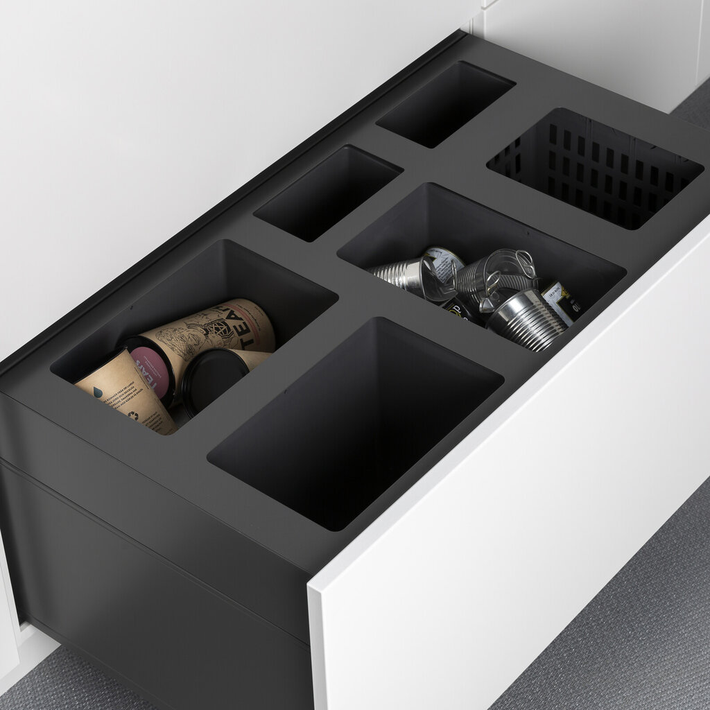 Sopinrede 80 metall grå Sopinrede 80 metall grå