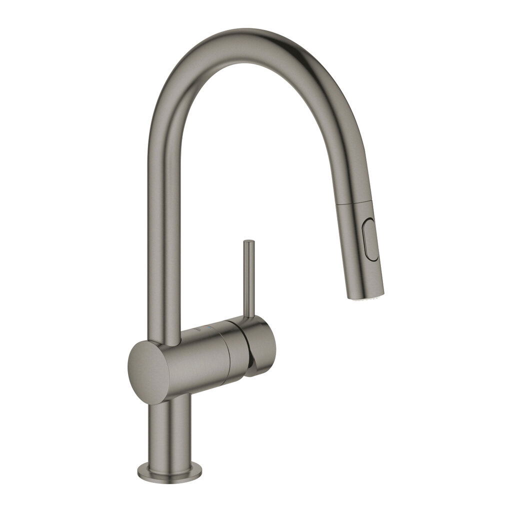 Grohe blandebatteri Minta 32321AL2 borstad hard graphite