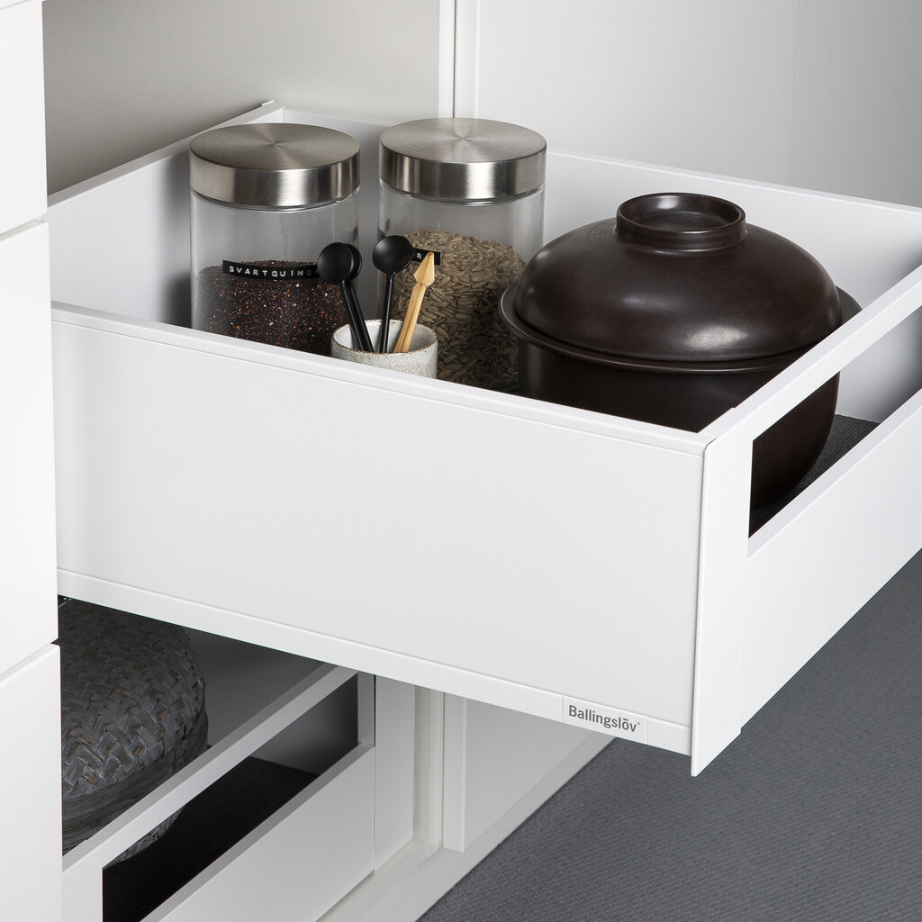 Bakke 50 hvit metall høy Bakke 50 hvit metall høy