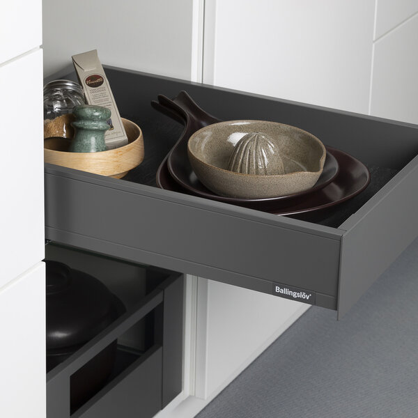 Bakke 40 grå metall lav Bakke 40 grå metall lav