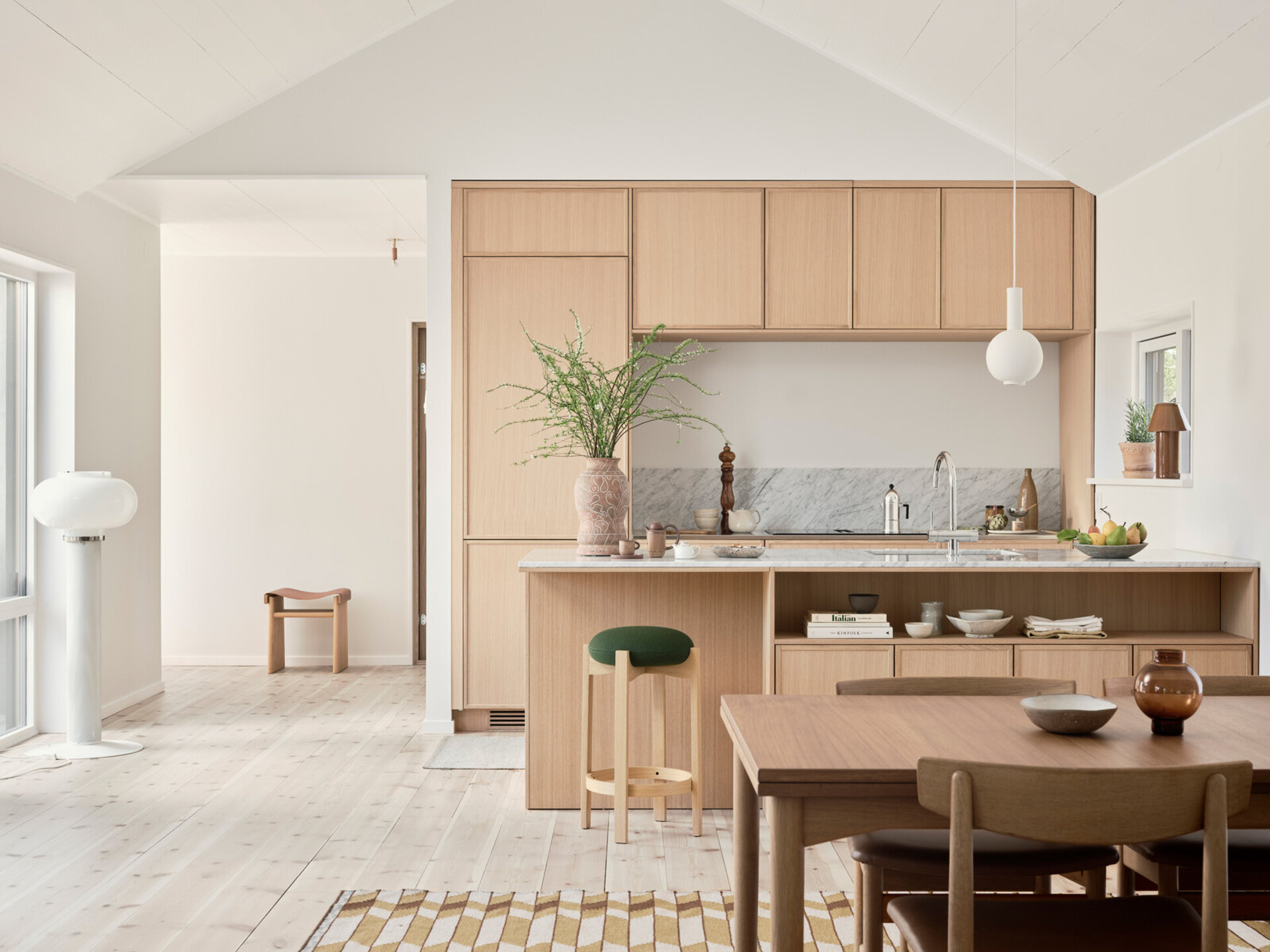 Kjøkkeninspirasjon Mood eik hvitpigmentert