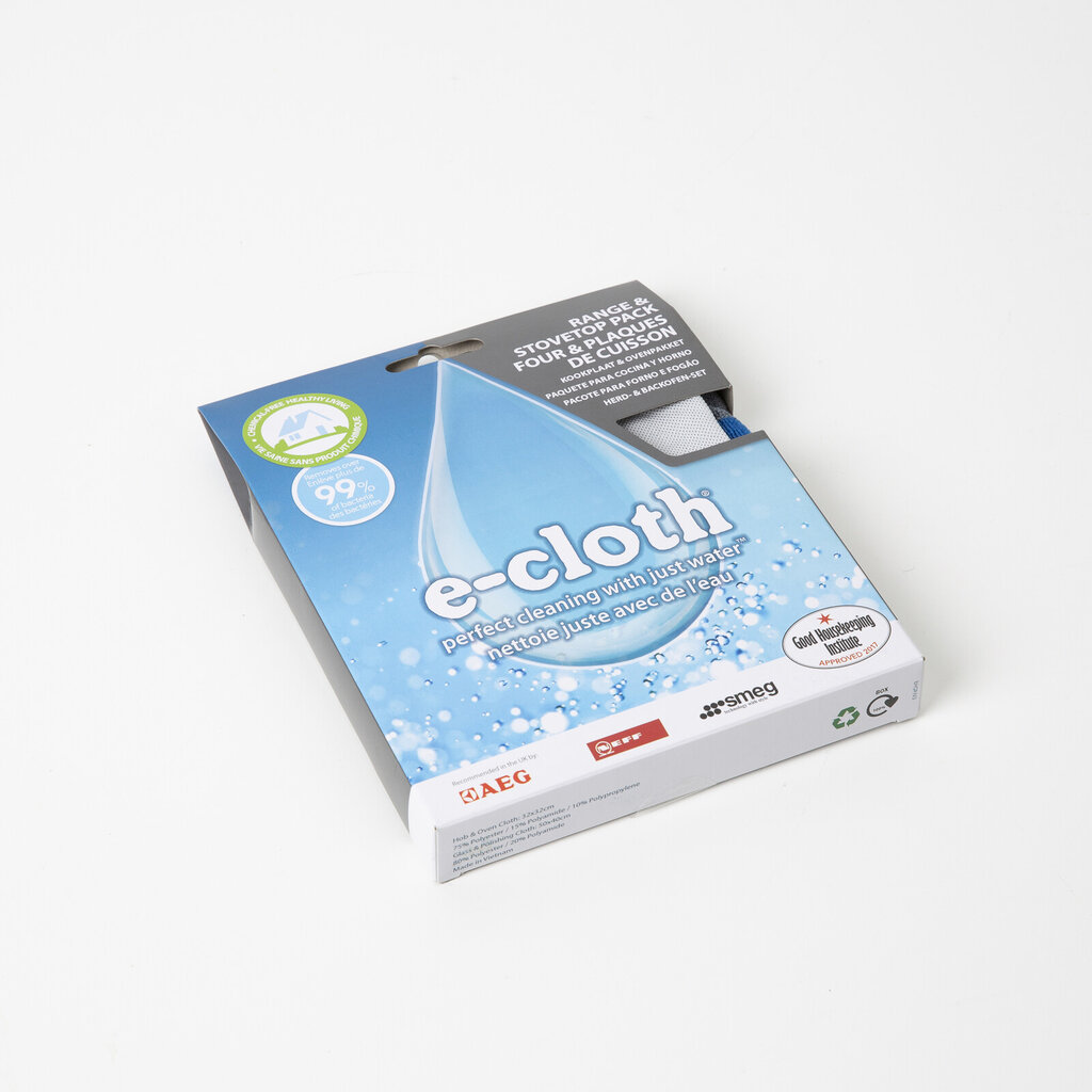 Rengjøringsklut e-cloth platetopp ovn
