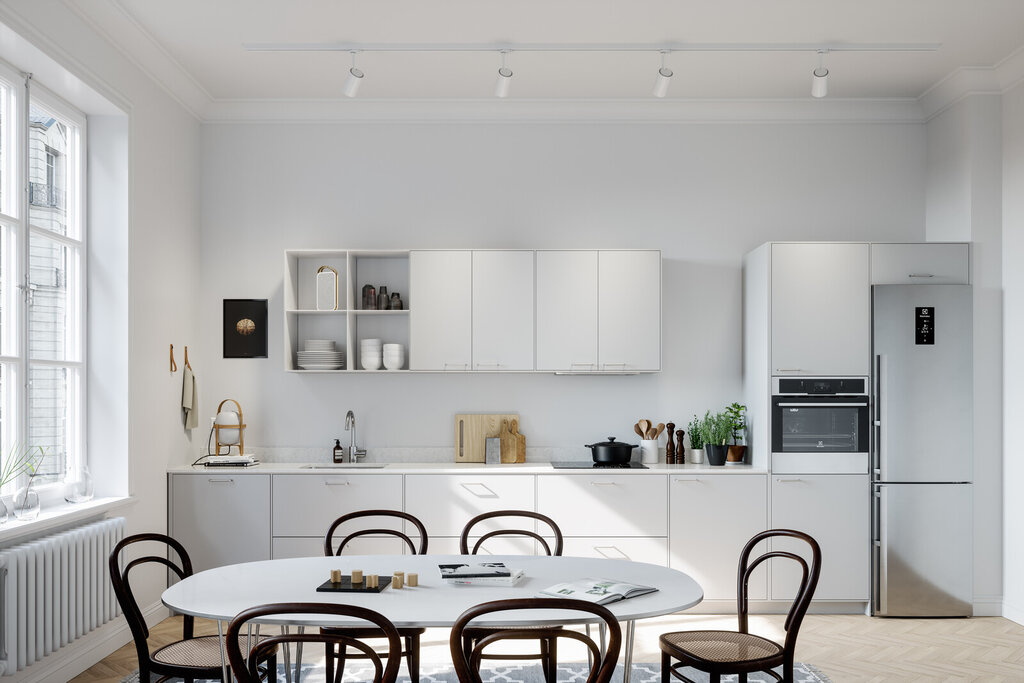 Kjøkkeninspirasjon Bistro perlegrå Kjøkkeninspirasjon Bistro perlegrå