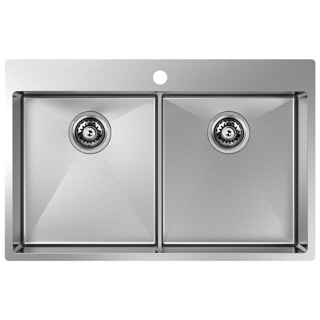 Oppvaskkummer Decosteel Combo slim tapwing 3636 Oppvaskkummer Decosteel Combo slim tapwing 3636