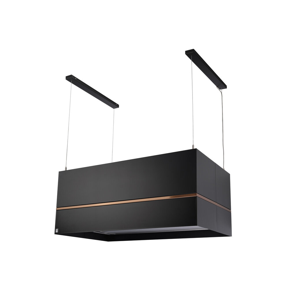 Røroshetta ventilator Stripe fritthengende svart