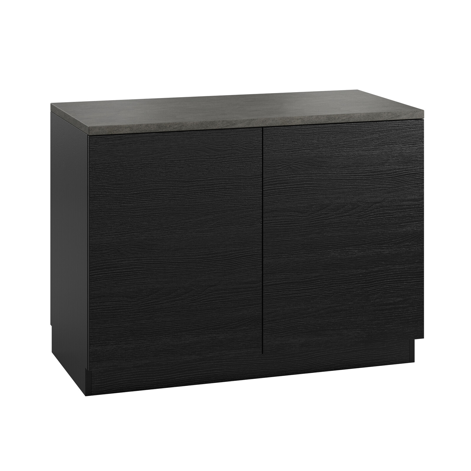 Kjøkkenfront Bistro ask svart benkeskap Kjøkkenfront Bistro ask svart benkeskap