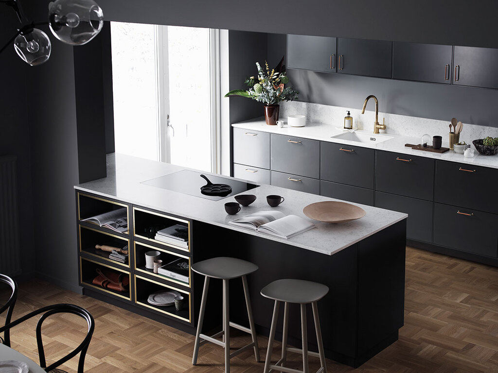 Kjøkken - Bistro system 10 peppergrå