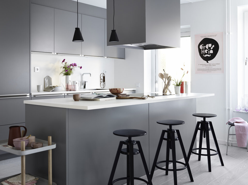 Kjøkkeninspirasjon Bistro mørkegrå Kjøkkeninspirasjon Bistro mørkegrå