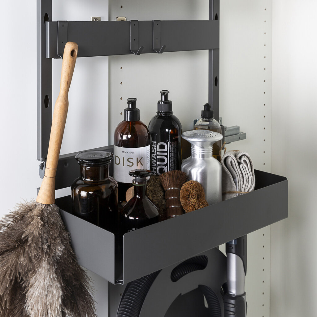 Rengjøringsinnredning uttrekkbar grå Rengjøringsinnredning uttrekkbar grå