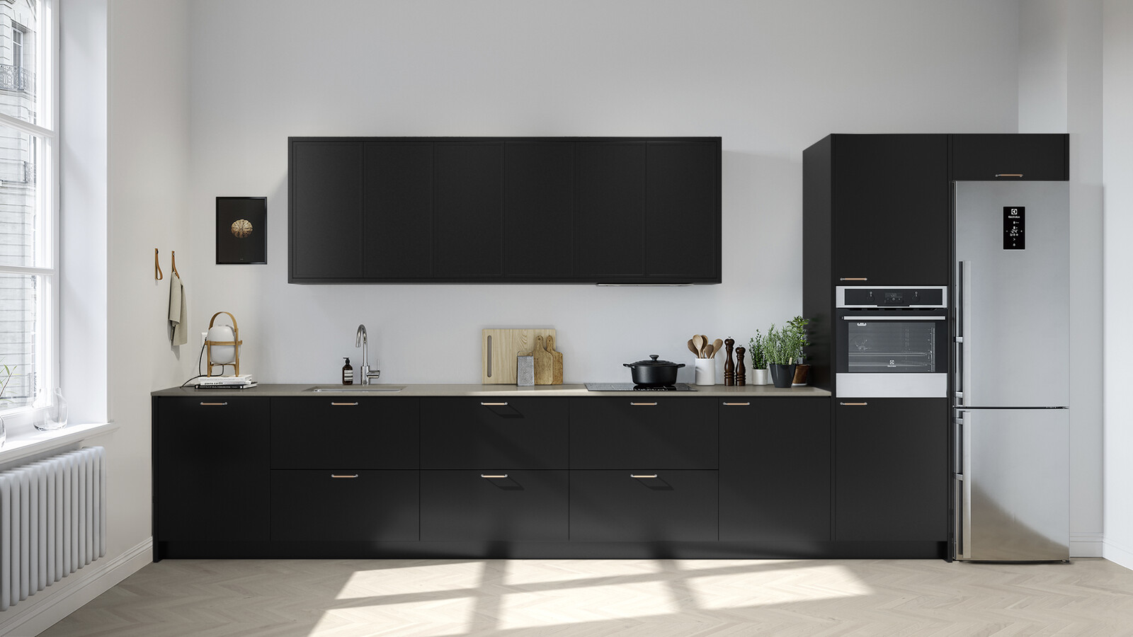 Profil alu tett hel vitrine front accentskap Profil alu tett hel vitrine front accentskap