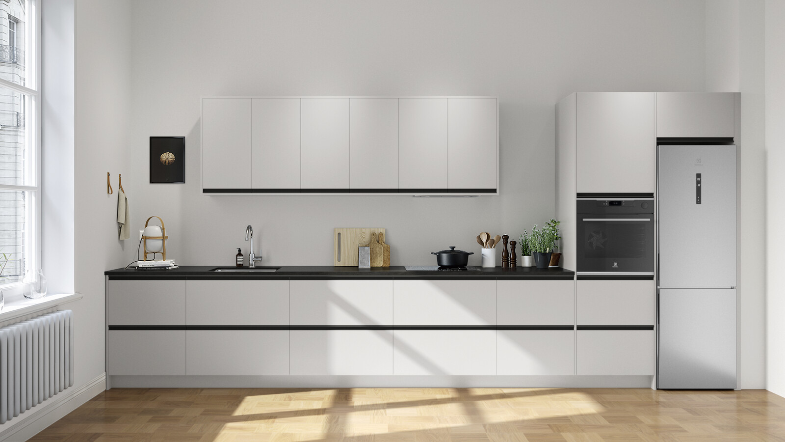 Stil perlegrå grafittgrå