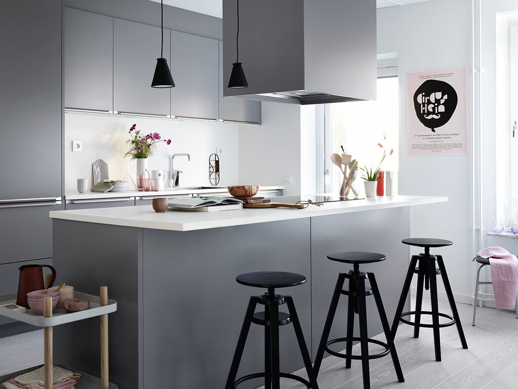 Kjøkken - Bistro mørkegrå