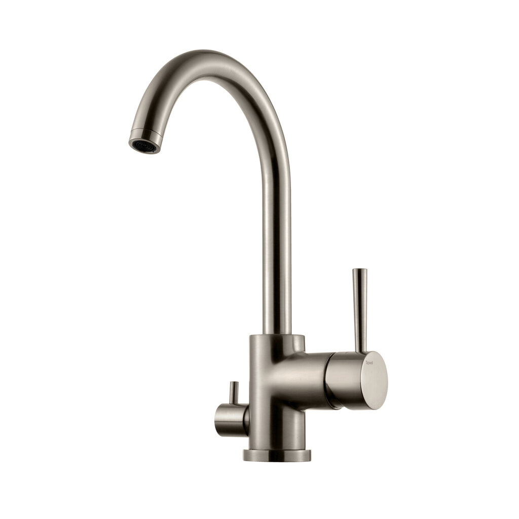 Tapwell blandebatteri EVO184 brushed nikkel