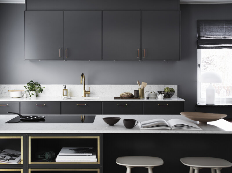 Kjøkkeninspirasjon Bistro peppergrå