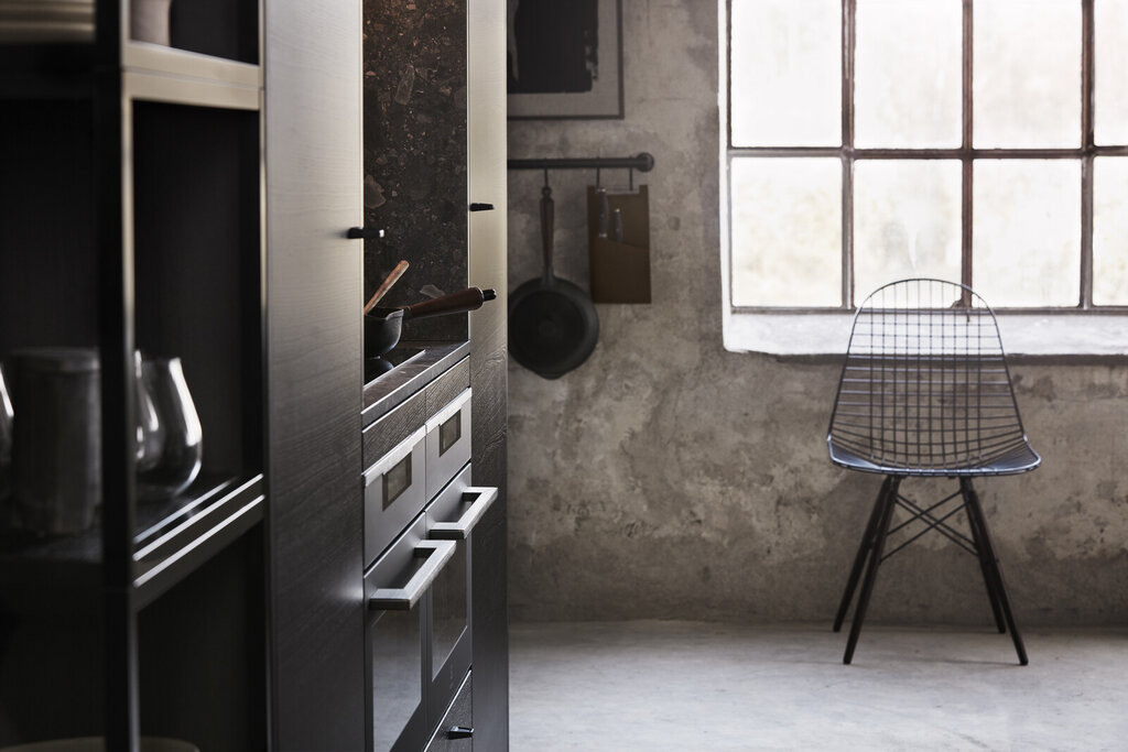 Kjøkkeninspirasjon Bistro ask brunbeiset