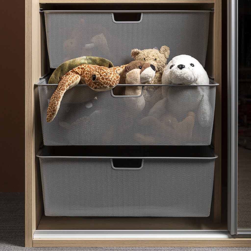 Garderobeinnredning bakke mesh Garderobeinnredning bakke mesh