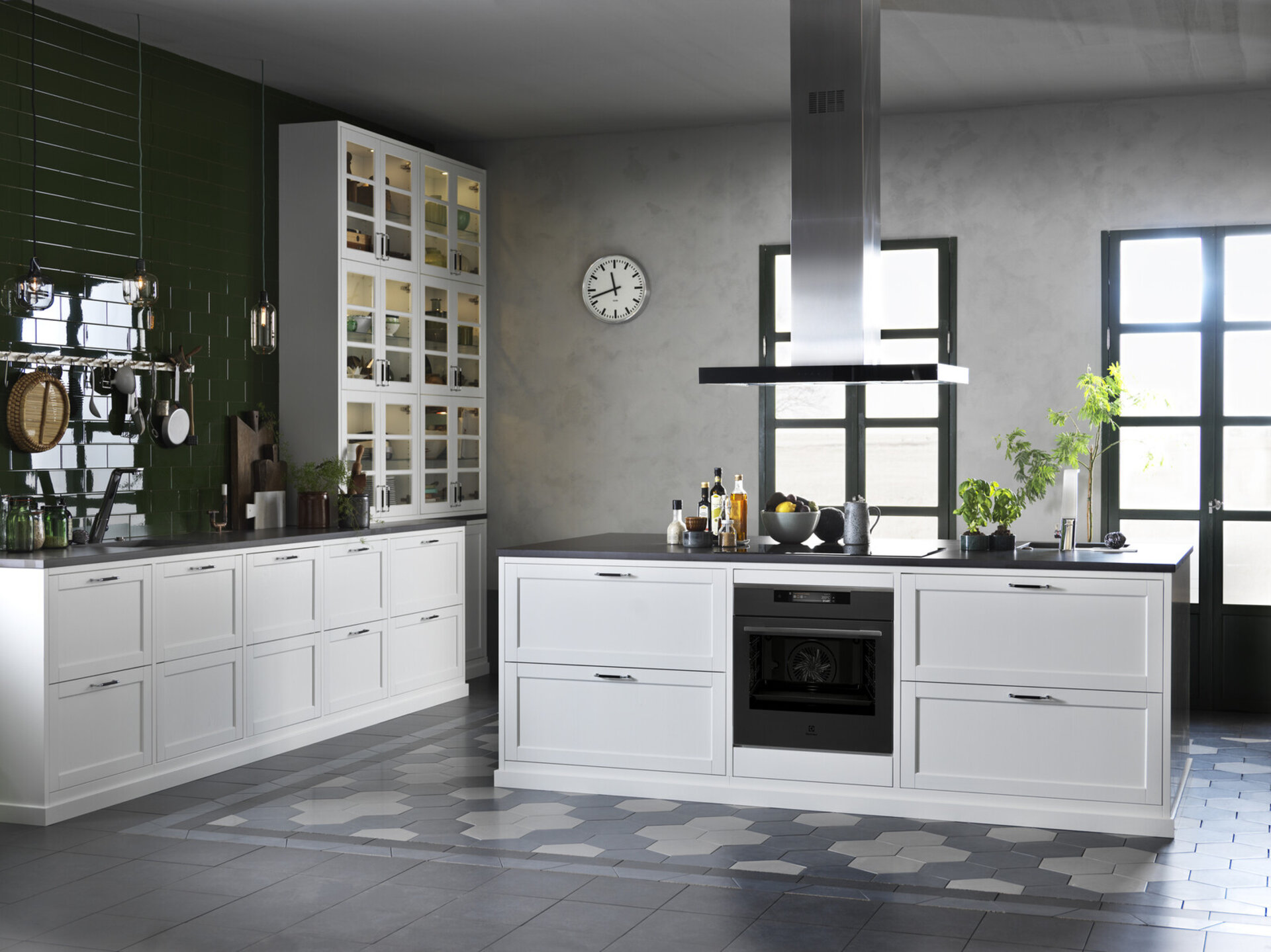 Kjøkkeninspirasjon Gastro ask hvit