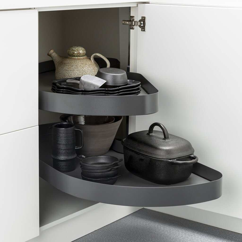 Innredning utrekkbar hjørne grå 60 Innredning utrekkbar hjørne grå 60