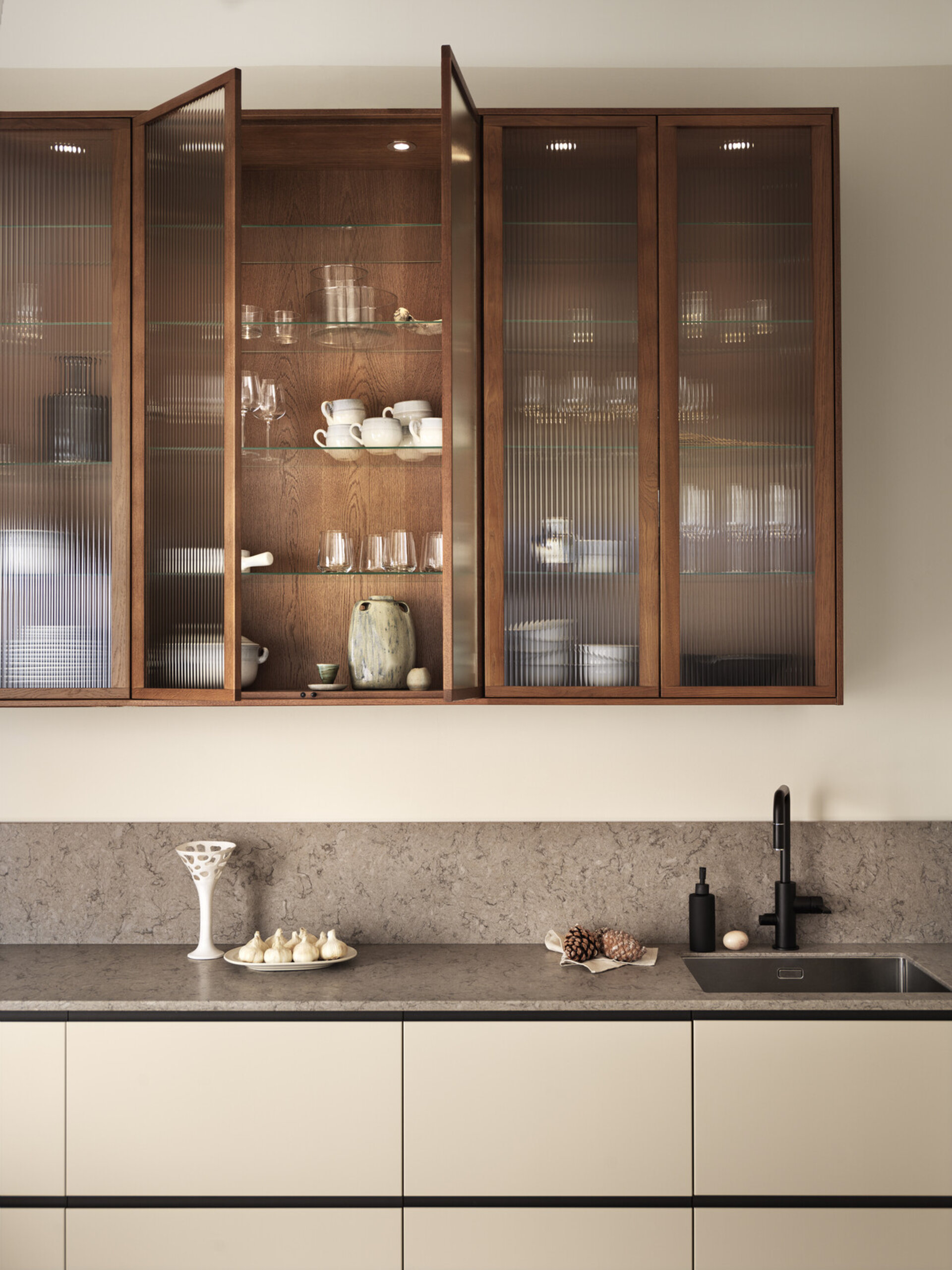 Kjøkkeninspiration Line østersbeige Kjøkkeninspiration Line østersbeige