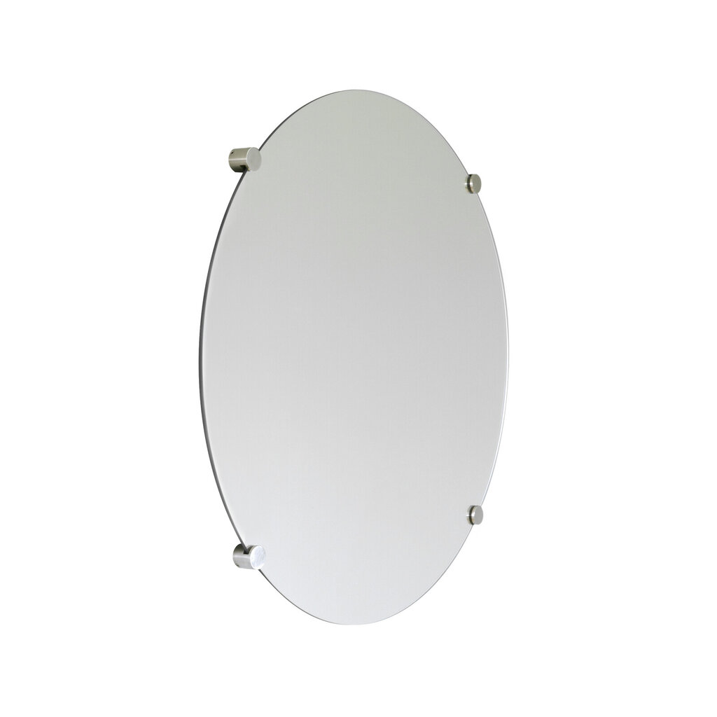 Speil naturell rund 75