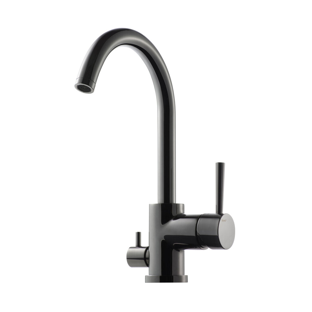 Tapwell blandebatteri EVO184 black chrome